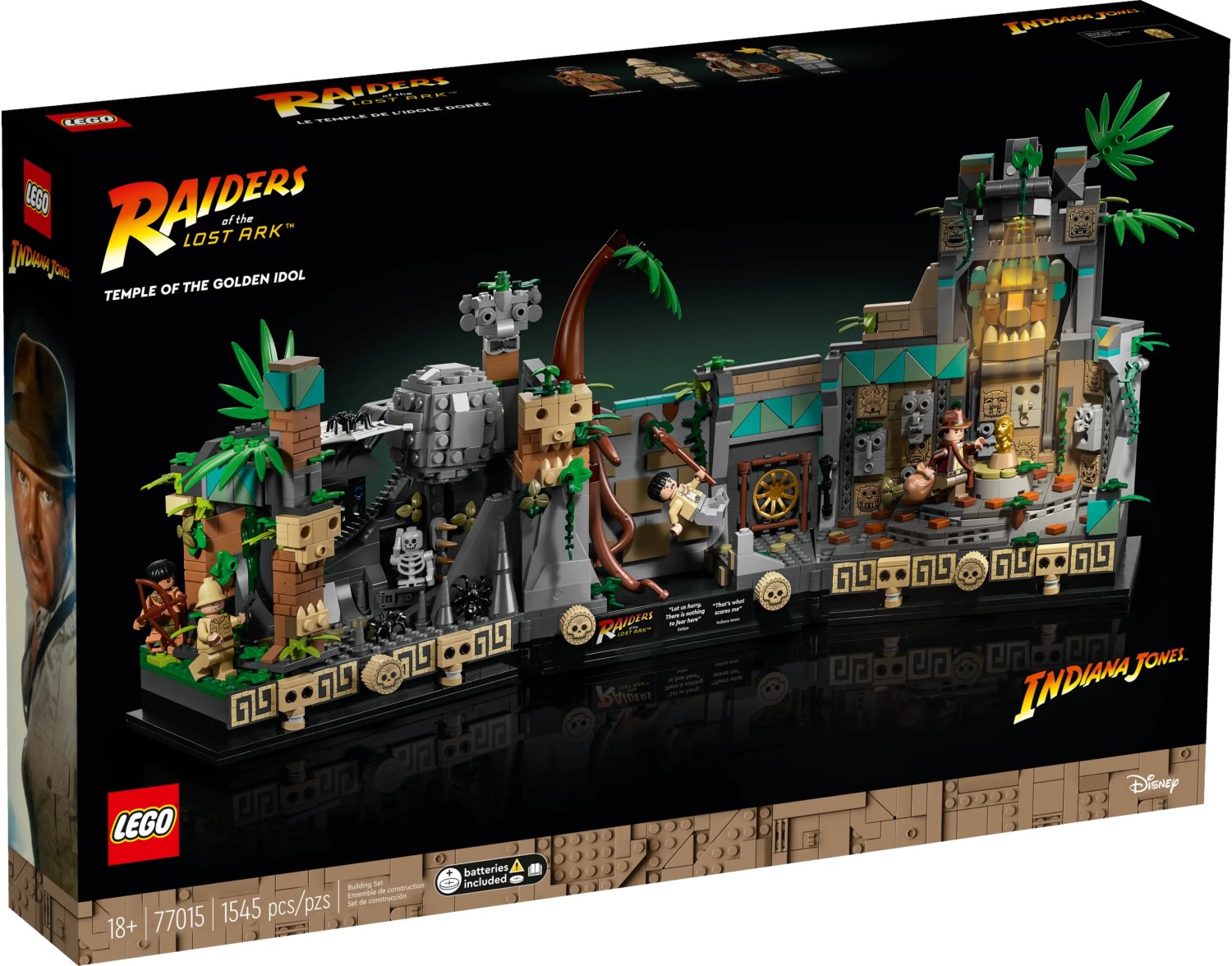 LEGO Indiana Jones 77015 Temple of the Golden Idol Adult Set