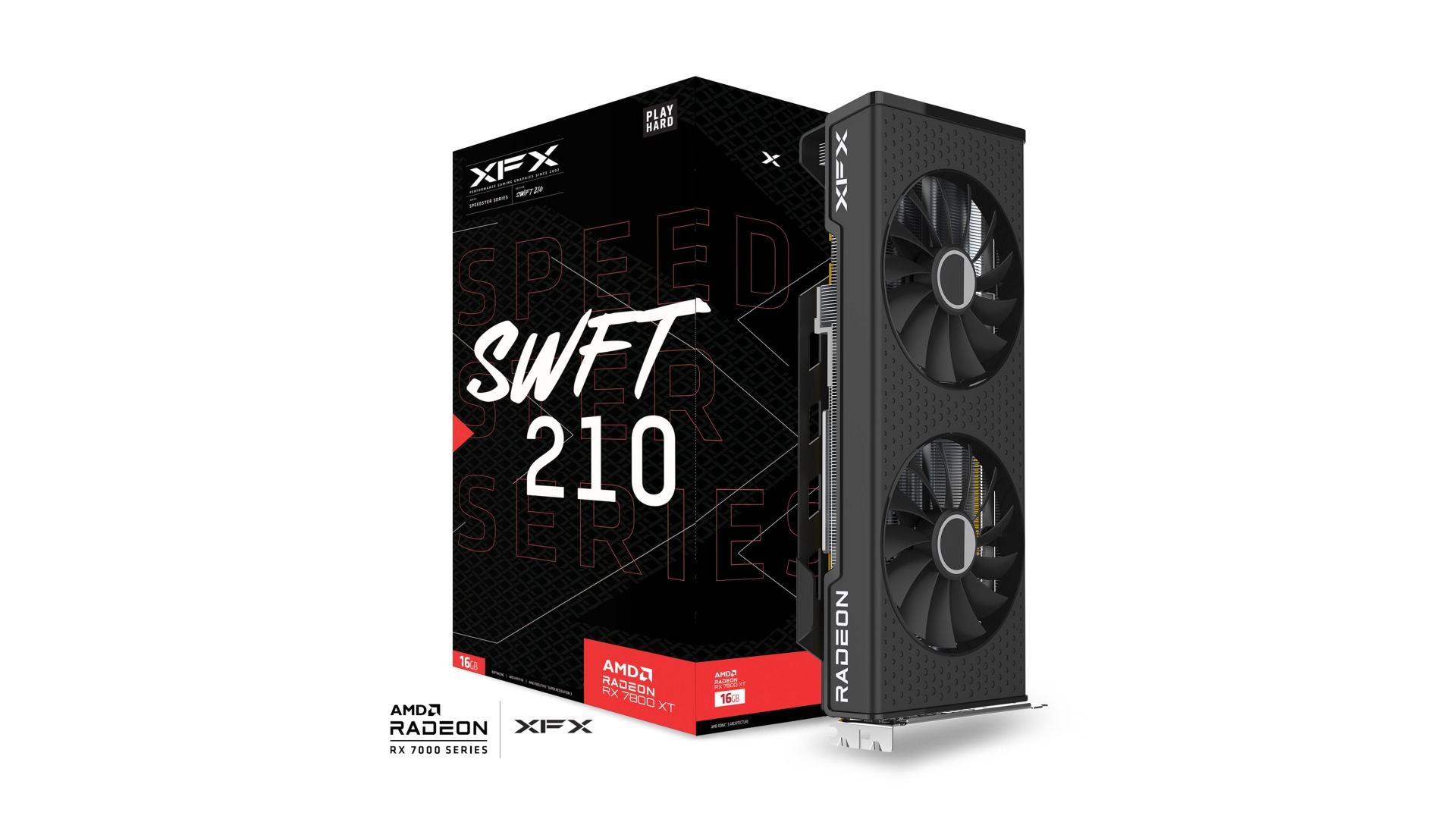 XFX Speedster SWFT210 Radeon RX 7800XT CORE Graphics Card