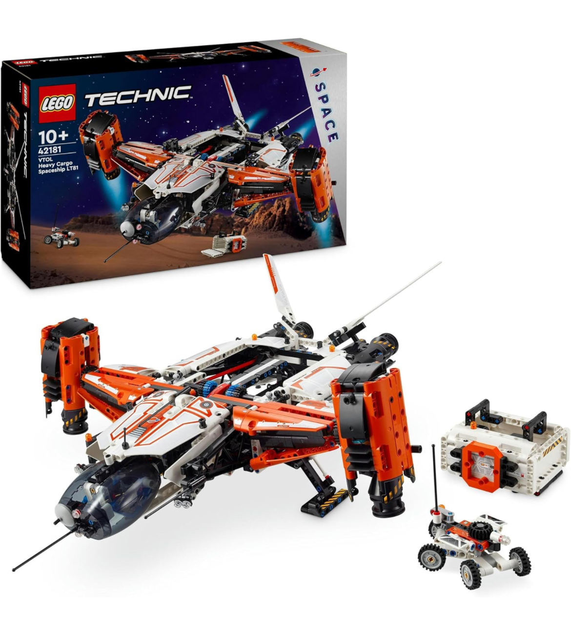 LEGO 42181 Technic VTOL Heavy Cargo Spaceship LT81 Set