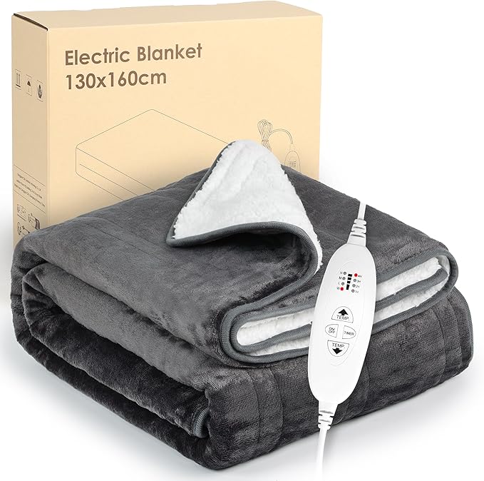 Lyssiefeel Electric Heated Blanket Throw Review