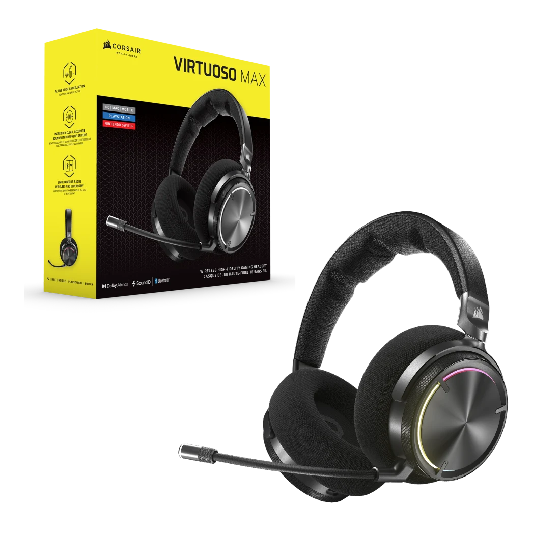 Image of Corsair VIRTUOSO MAX Wireless Gaming Headset Review